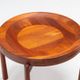 Table tray sculpturale Jens Quistgaard en teck Danemark 1960