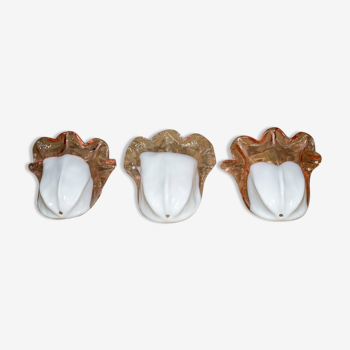 Ensemble de trois appliques, La Murrina