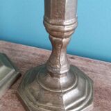 Bronze or brass candlesticks
