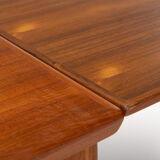 Vintage extendable dining table gy Glostrup Møbelfabrik, Denmark 1960s