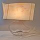Vintage crystal lamp from the 1970s