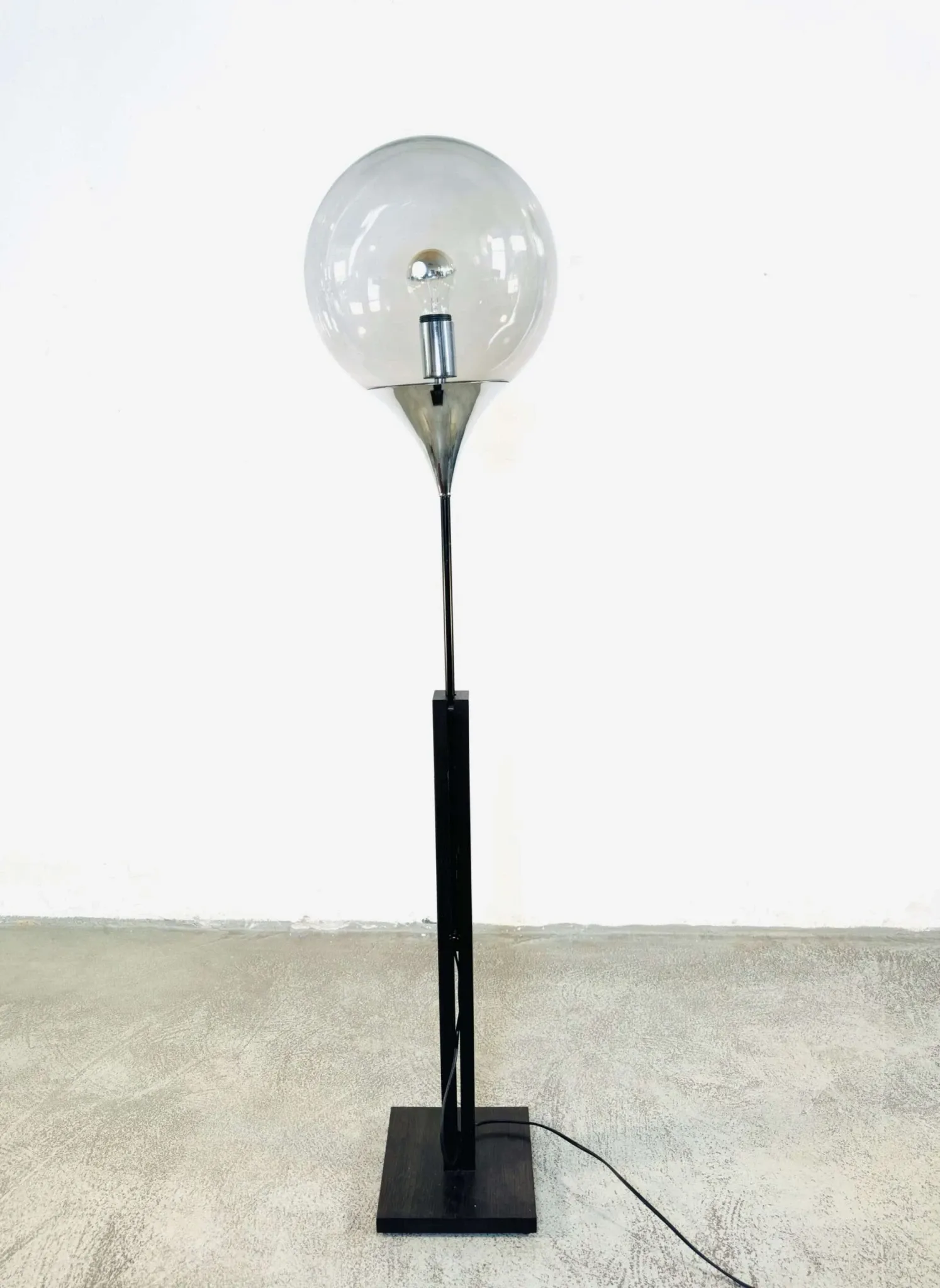 Bulb Floor Lamp By Doria Leuchten, Germany, 1970S