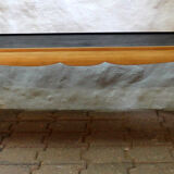 Coffee table Louis XV of the years 1950