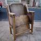 Theater armchair late 19th, early 20th in its original condition.