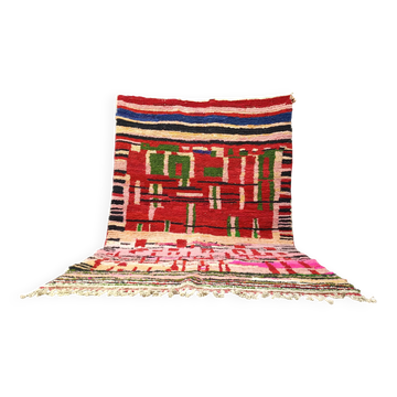 Traditional wool rug Morocco 3 x 2 m