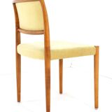 Set of 4 Niels O Möller model 80 chairs vintage danish design