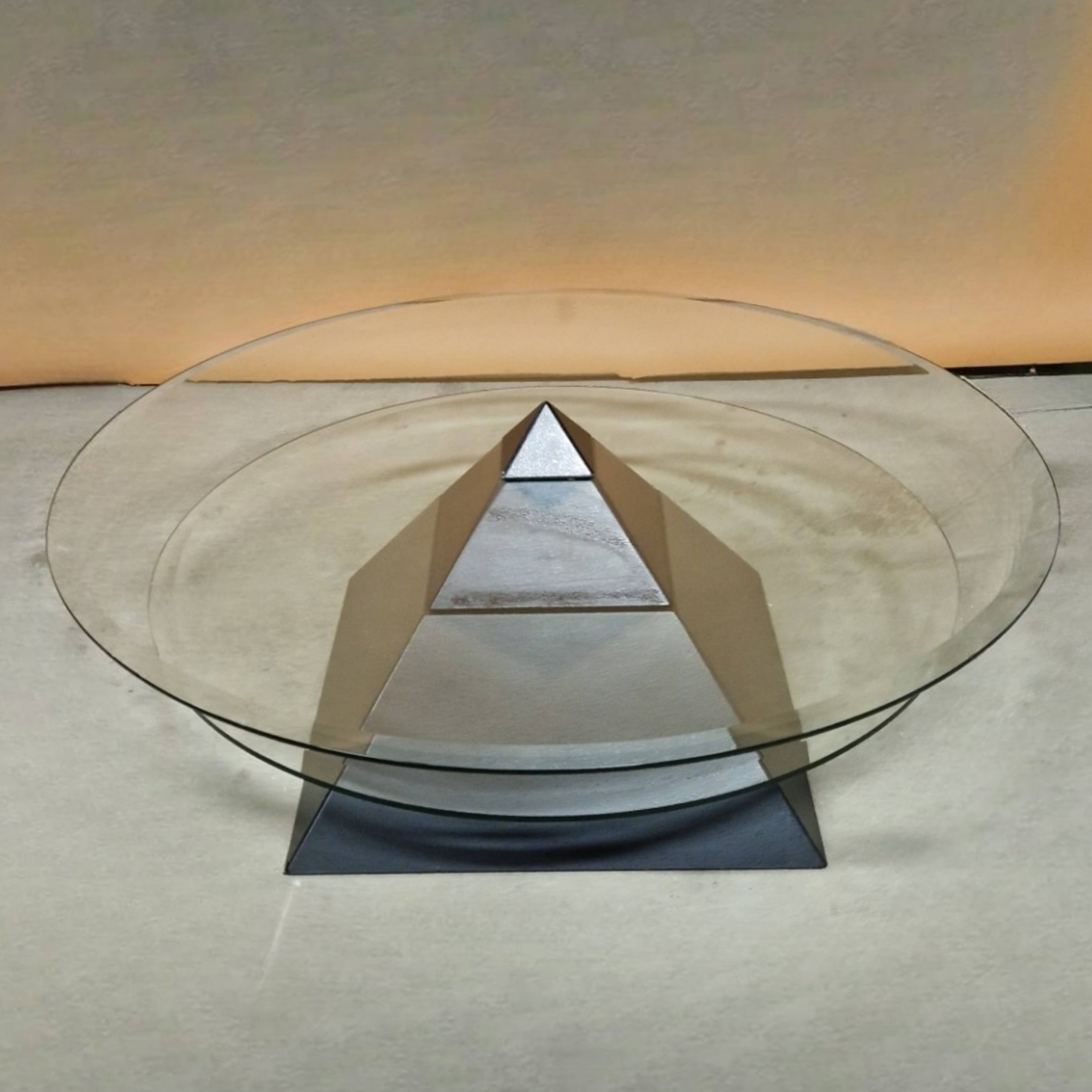 Post modern pyramid coffee table, Netherlands 1990s