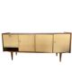 Vintage sideboard from the 50s/60s with tapered legs in a Scandinavian style.