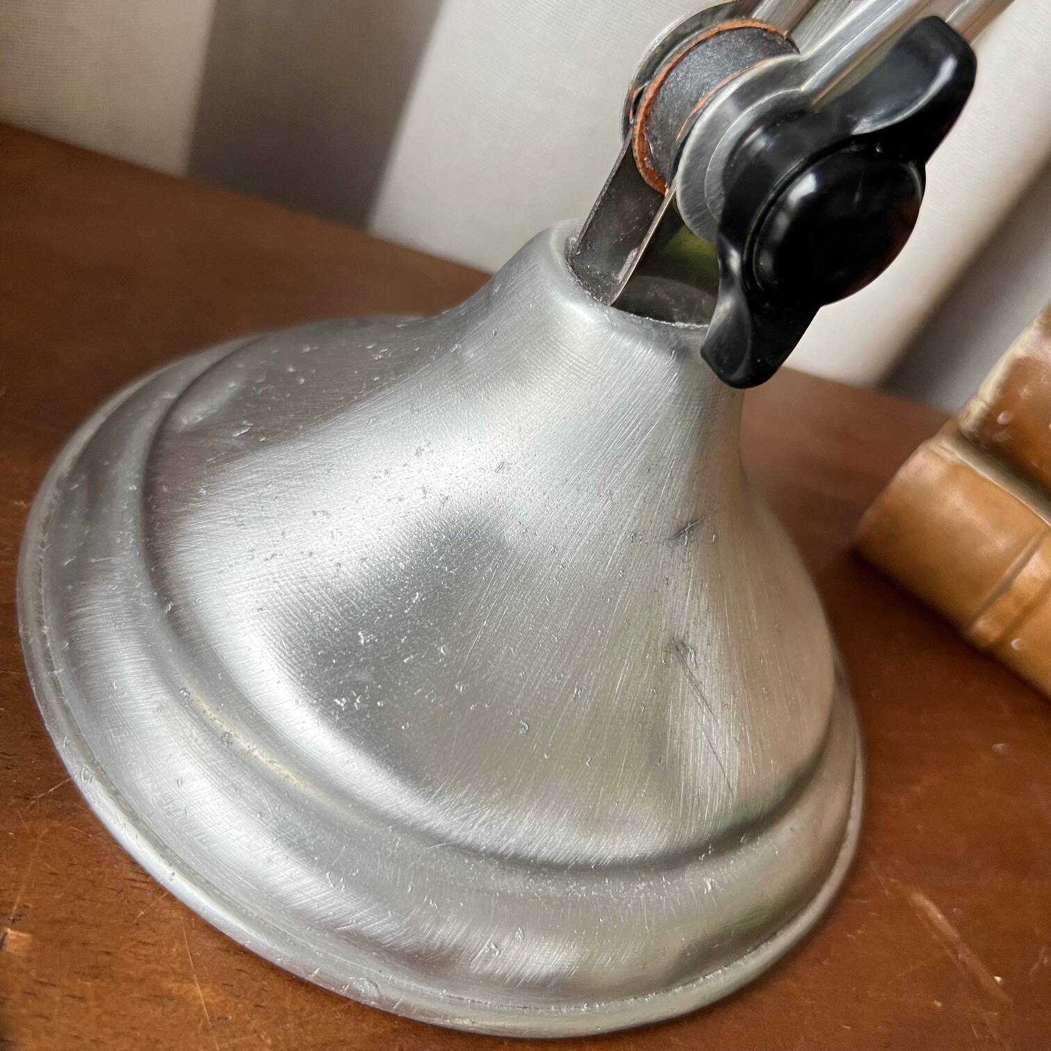 Vintage workshop lamp “Super Chrome”