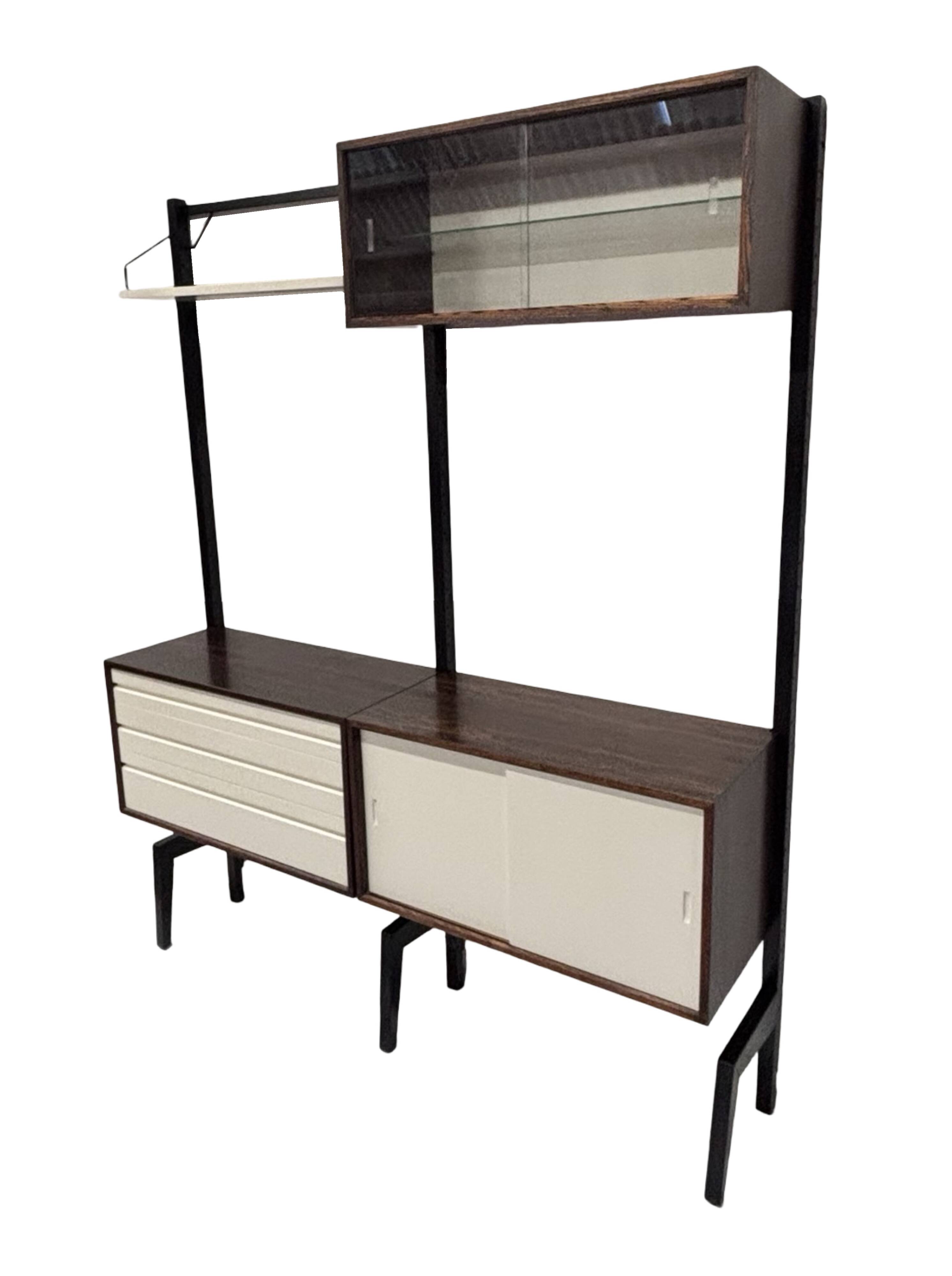 Vintage Poul Cadovius Royal System Wall System Freestanding