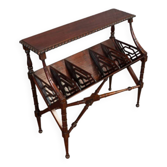 Vintage/Oriental Mahogany Bookshelf