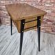 Restored Mid Century Modern Oak and Ash Radio Table Type 640-B 1970s