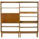Bertil Fridhagen for Bodafors blond oak bookcase