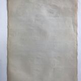 Original lithographed poster exhibition George Braque, Orangerie des Tuileries, 1952