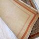 Vintage Chinese Art Deco handmade carpet 64cm x 97cm 1970s