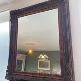 Old beveled mirror