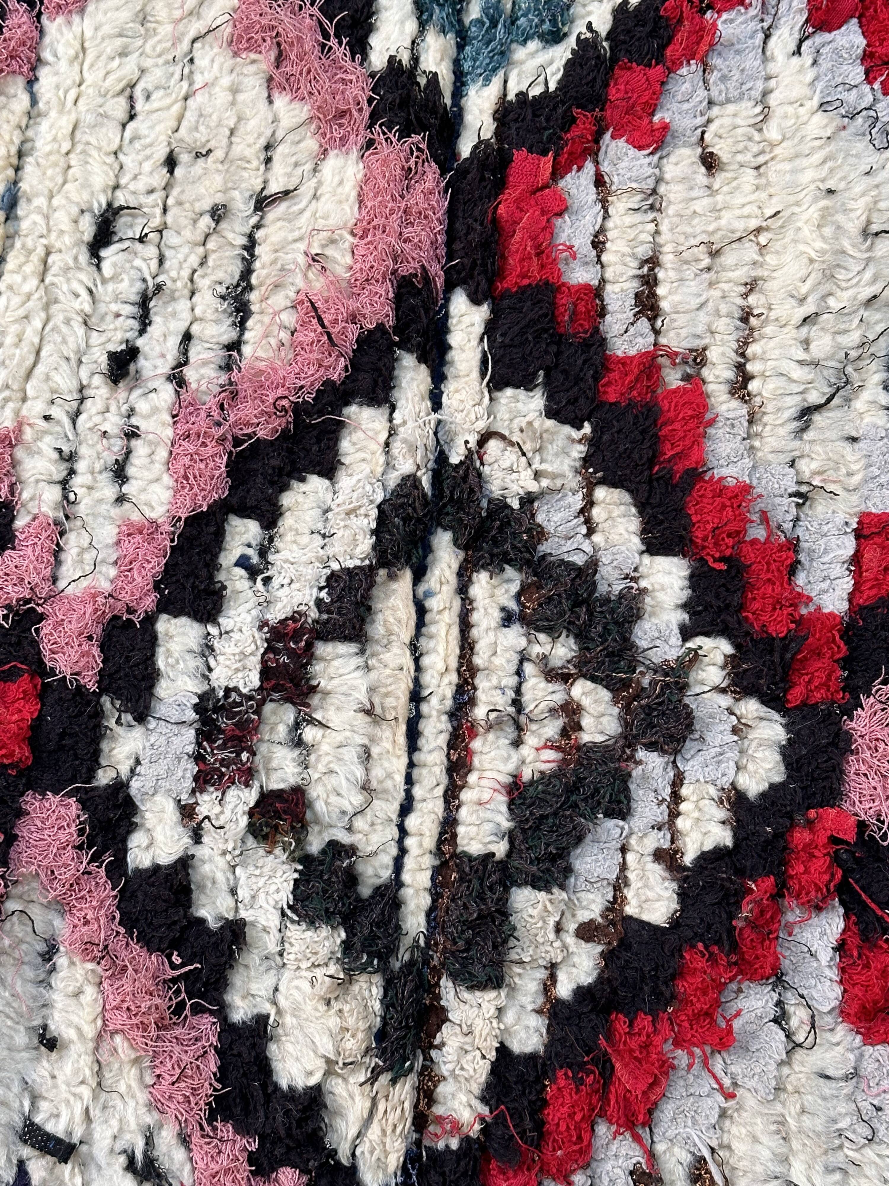 Tapis Marocain coloré Azilal - 188 x 99 cm