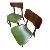 Set of 5 vintage chairs, 60s