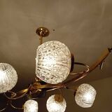 Large maison Arlus chandelier 40s/50s