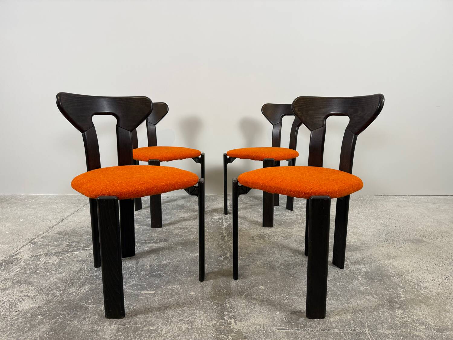 Set of 4 Rey chairs – Bruno Rey for Dietiker – 1970s