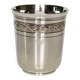 Elegant silver-plated metal cup | Christofle