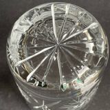 3170 – 4 verres à whisky – cristal taillé