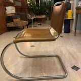 Set of six vintage MR 10 Mies Van der Rohe Knoll chairs