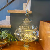 Christmas Pop-up 2022 - Glass jar on pedestal