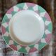 20 antique flat plates from Digoin and Sarreguemines