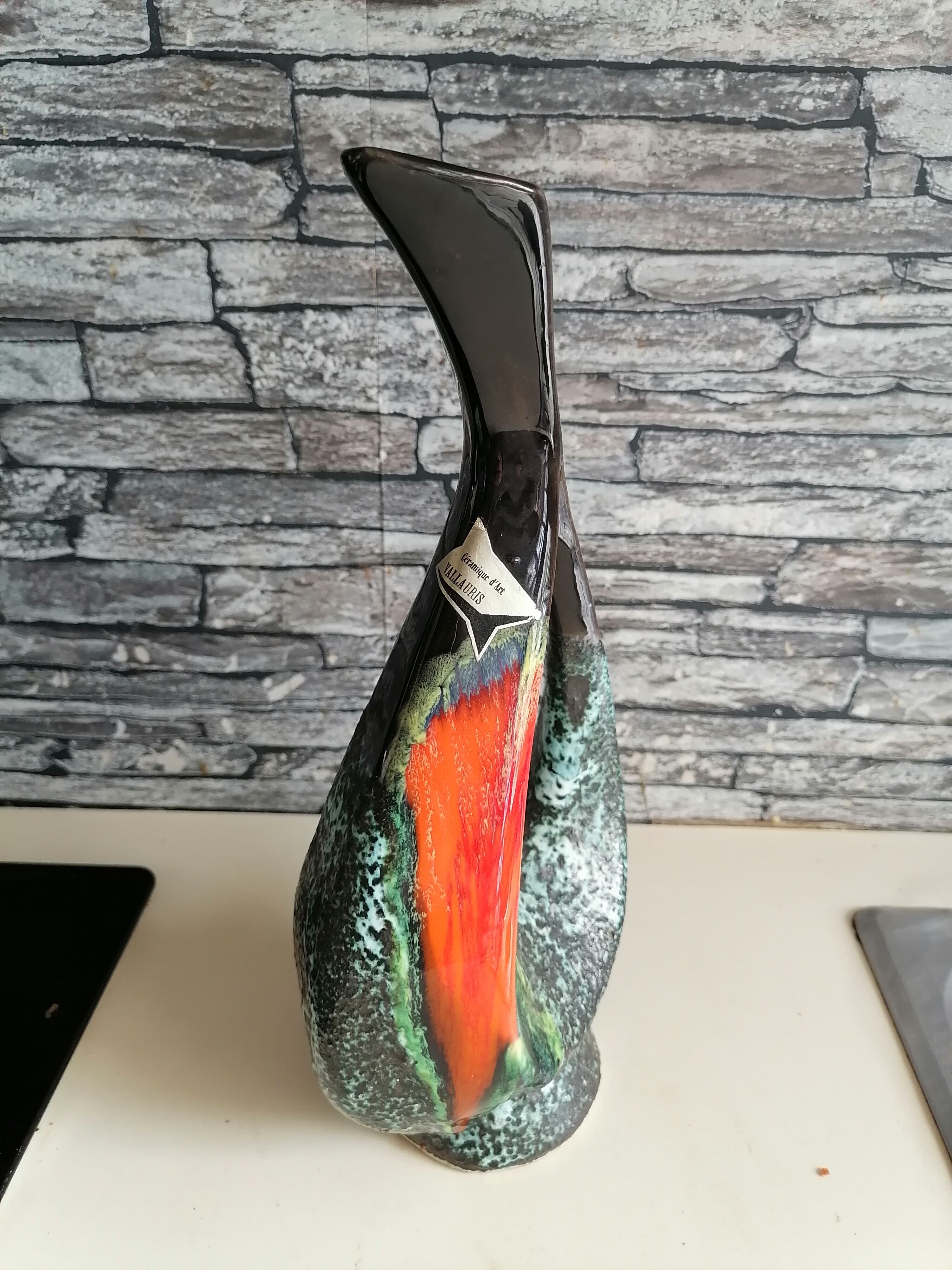 Small vase vallauris 1960s