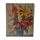 Old painting bouquet of flowers