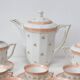 Limoges porcelain tea set? approx. 1950 (26 pieces)
