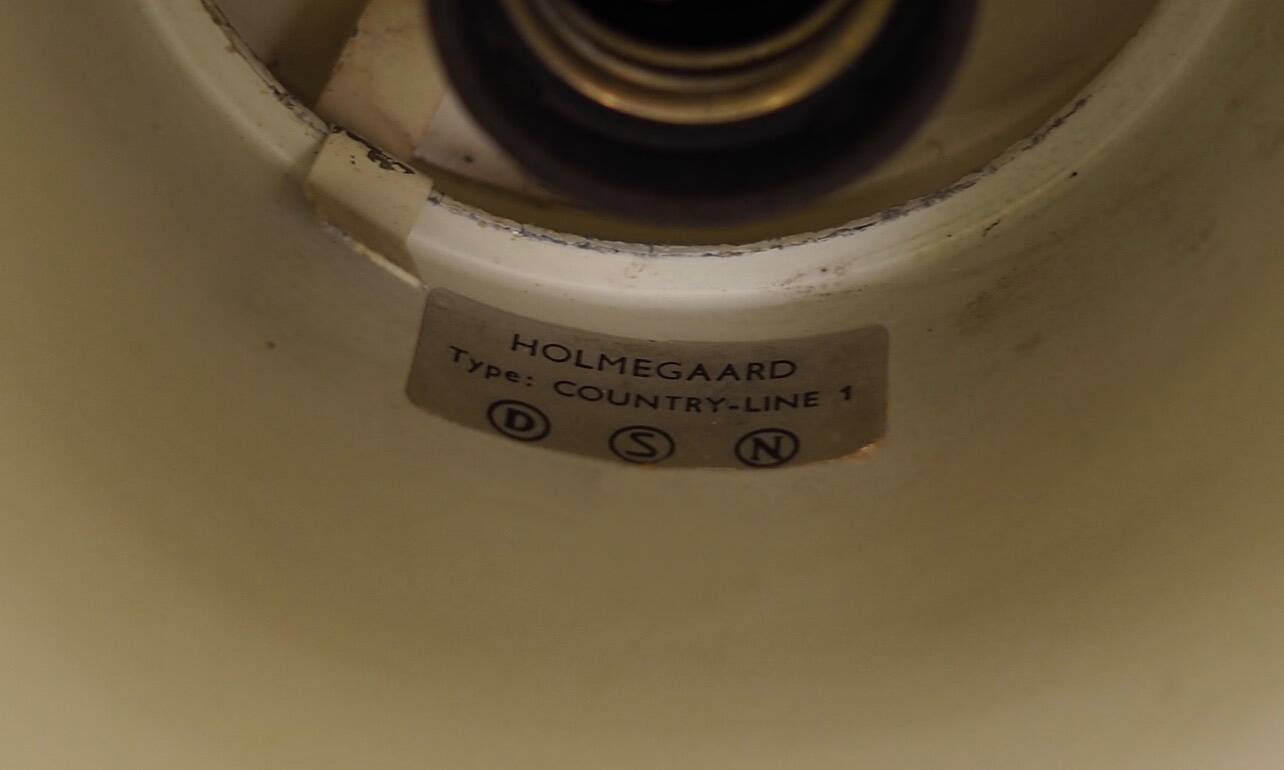 Pendant lamp, Danish design, 1970s, manufacturer: Holmegaard