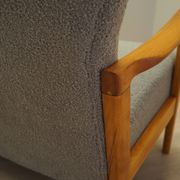 Beech sofa, Danish design, 1960s, designer: Soren Hansen, manufacturer: Fri