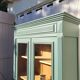 2 glass door dresser