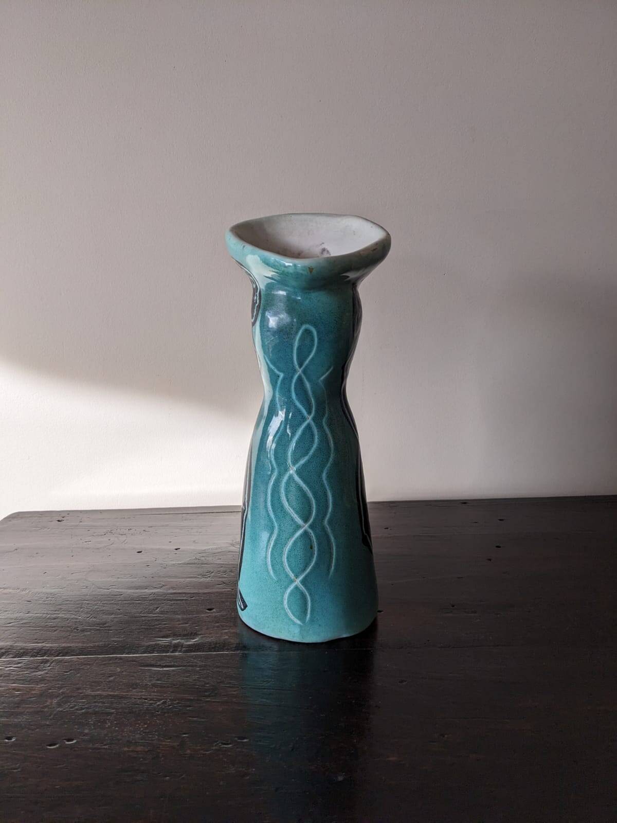 Pichet en céramique de Jacques Sagan à Vallauris