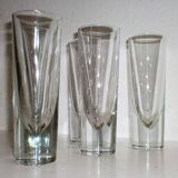 6x Long drink glass Bullet - Carlo Moretti 1980'S - Borgonovo