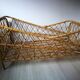 Bed cradle rattan child 60s