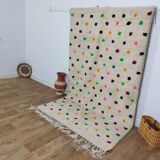 Handmade wool Berber rug 250 x 150cm