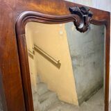 Large antique beveled mirror