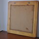 Miroir en bois années 70 pin