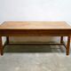 Vintage wooden farmhouse dining table