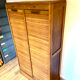 Double curtain folder