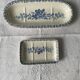 Set of a soap dish and a comb holder Terre de Fer 1900
