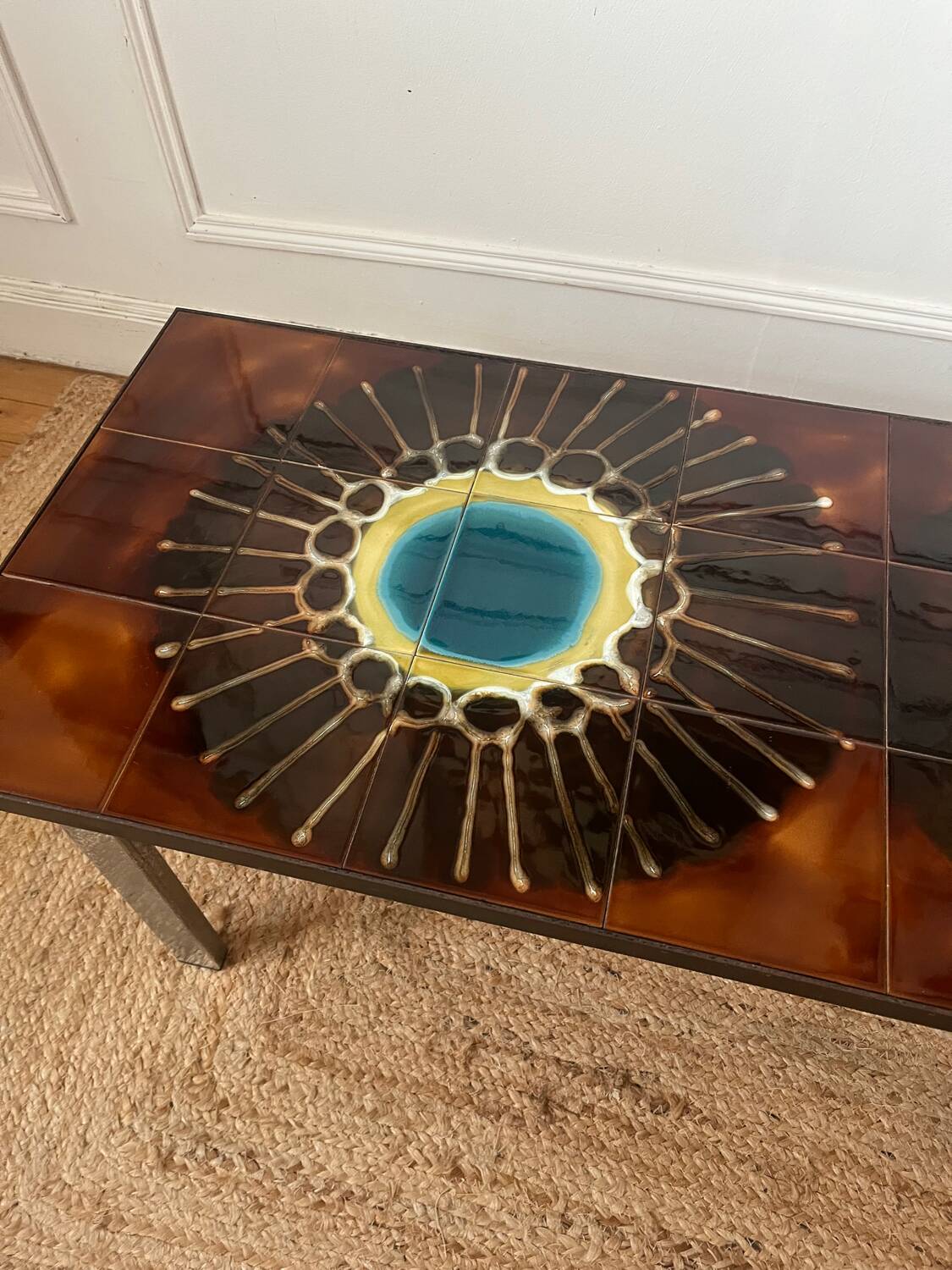 Belarti ceramic coffee table, 1960