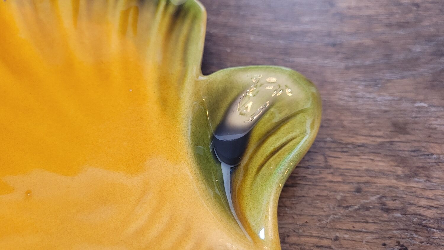 Plate, ceramic tray Vallauris