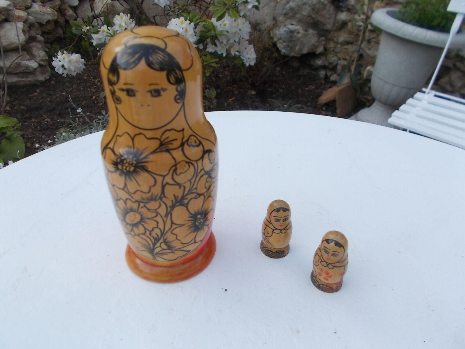 Set of 6 vintage Russian dolls