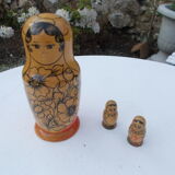Ensemble de 6 poupées russes vintage