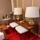 Paire de lampes italiennes, vintage