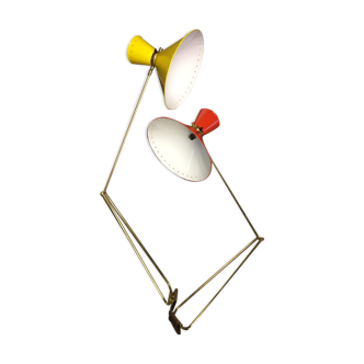 Luminaire wall light  "Diabolo" by René Mathieu